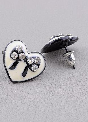 Серьги оригинальные сережки стильные fashion  сrystal бижутерный сплав
