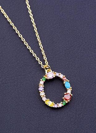 Подвеска   из ювелирного сплава xuping не темнеет  40 см.  позолота 18к