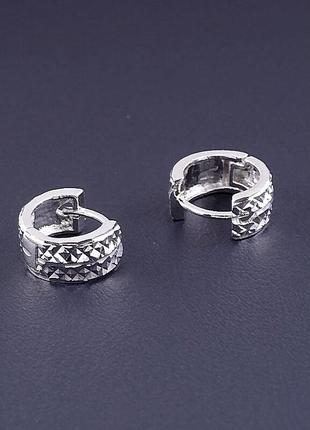 Серьги   из ювелирного сплава xuping не темнеет   родий