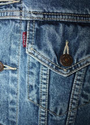 Базова вінтажна джинсова куртка 70500 02 lewi's, m7 фото