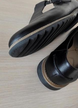 Шкіряні туфлі модель mary jane/ мері джейн5 фото