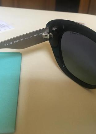 Tiffani&co стильные очки от солнца оригинал! с красивым заушником новый сезон3 фото