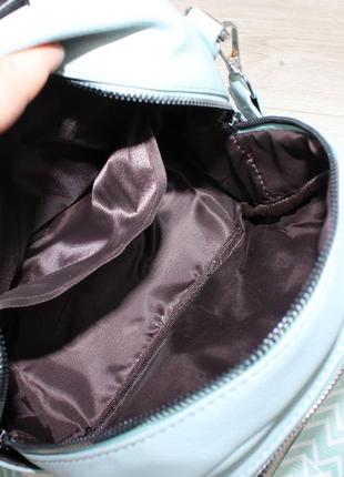 Стильный рюкзак сумка эко кожа5 фото