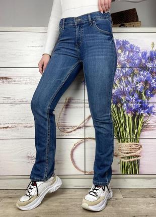 Классические зауженные синие джинсы levi’s 1+1=31 фото