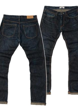 Acne max thunder denim jeans мужские джинсы