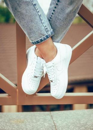 Nike air force 1 low "white"🔺женские кроссовки найк белый🔺36-406 фото