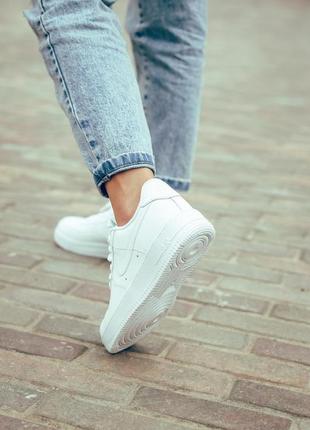 Nike air force 1 low "white"🔺женские кроссовки найк белый🔺36-408 фото