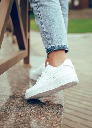 Nike air force 1 low "white"🔺женские кроссовки найк белый🔺36-404 фото