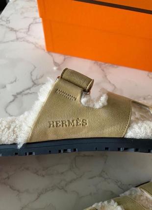 Капці в стилі hermes3 фото