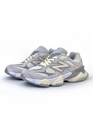 Женские кроссовки серые в стиле new balance new balance 9060 grey4 фото