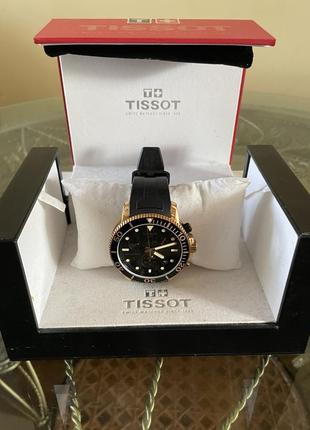 Оригінальний годинник tissot t120.417.37.051.00 seastar 1000 chronograph