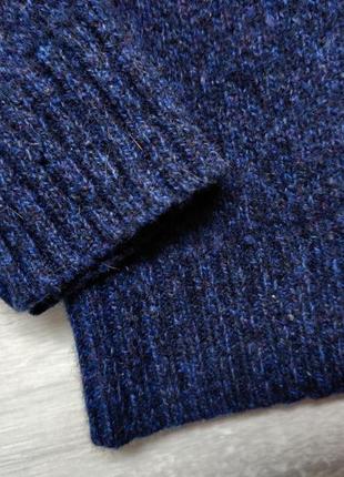 Качественный теплый свитер с высокой горловиной шерсть 100%8 фото