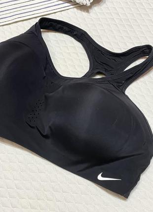 Топ nike alpha bra с высокой поддержкой, т-образной спиной6 фото