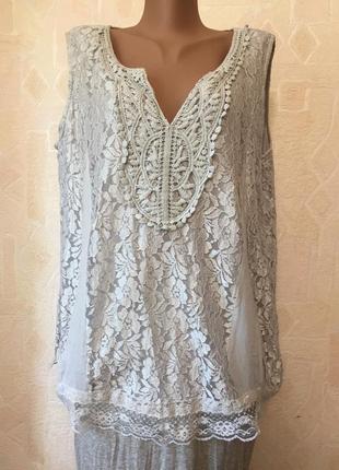 Винтажная блузка together   54 р бохо , этно.