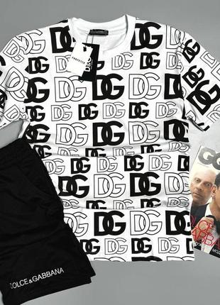 Спортивный костюм комплект в стиле dolce &gabbana