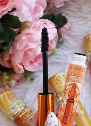 Туш для вій з колагеном і вітаміном с kaqiya mascara fashion collagen