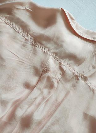 Шовкова блузка оверсайз
100% silk блуза з великими карманами9 фото