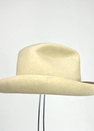 Шляпа фетровая в ковбойском стиле keise, винтажная4 фото