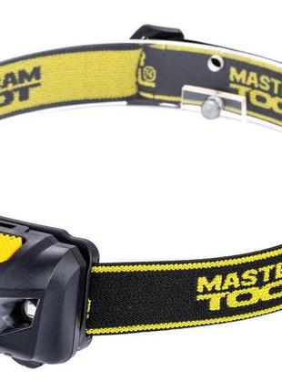 Ліхтар налобний mastertool — 2led x 1 вт x 4 режими