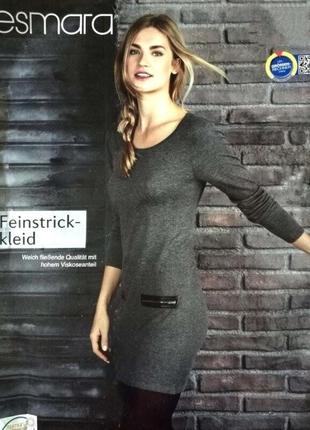 Красивое платье, туника esmara (германия), р. xs/32/34 евро... наш 38/40