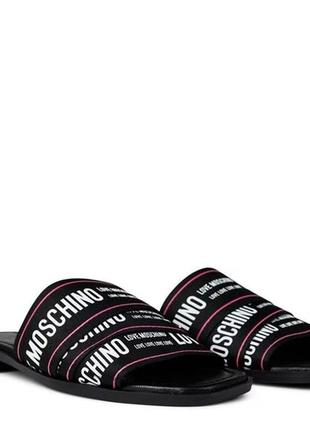 Шлепанцы love moschino