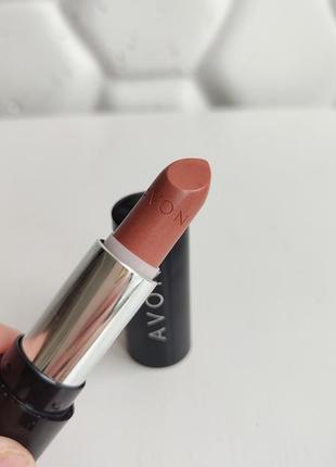 Помада блеск для губ от эйвон avon beige luxe5 фото