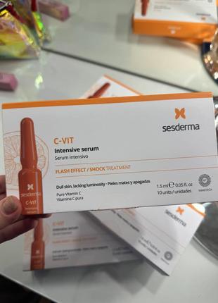 Sesderma c-vit роз'яснююча відновлююча сироватка з вітаміном с1 фото