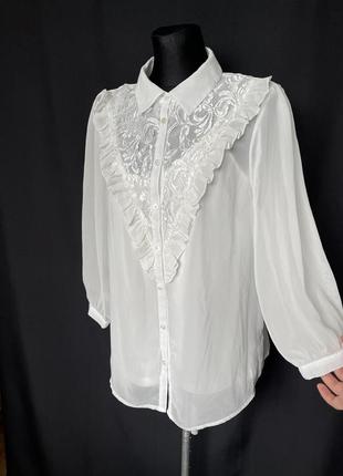 Блуза двойная с майкой шифоновая романтичная нарядная двойка tigger y2k