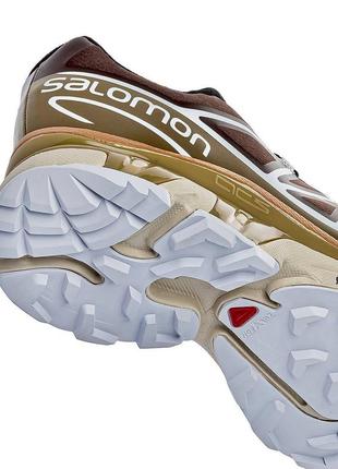 💥salomon xt-6 grey brown3 фото