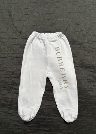 Повзунки burberry