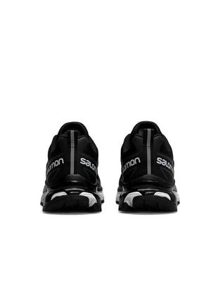 Iмужские кроссовки salomon lab xt-6 black white ( salomon)2 фото