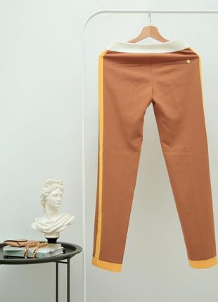 Новые коричневые повседневные брюки gazzetta6 фото