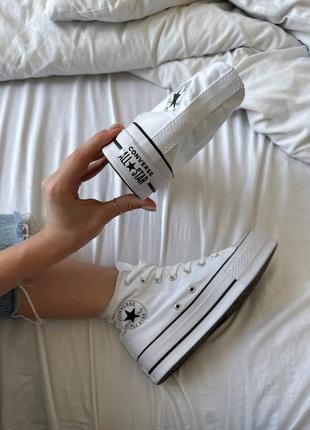 Жіночі кросівки converse - white3 фото