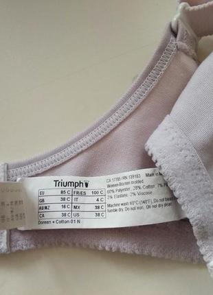 85-c бюст комфорт без косточек triumph doreen + cotton4 фото