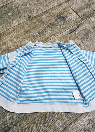 Кофта, реглан на молнии, р. 86-92, 18-24мес. 5