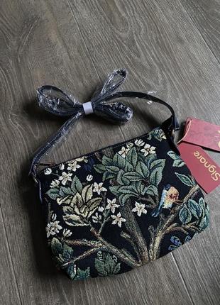 Сумка signare tapestry  william morris tree  - cross body bag2 фото