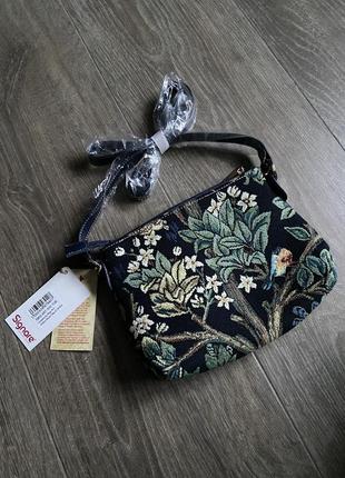 Сумка signare tapestry  william morris tree  - cross body bag4 фото