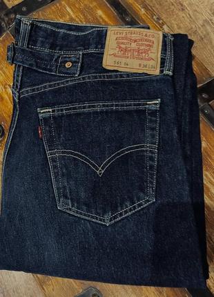 Джинси levis 561,  cinch back, made in uk, 36x341 фото