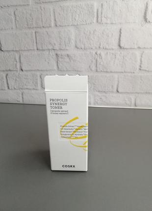 Тоник с прополисом cosrx full fit propolis synergy toner4 фото