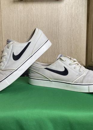 Мужские кроссовки кеды nike zoom stefan janoski canvas