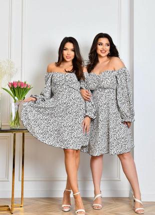 Нежное платье ♥️ 42-56р.🔥, 3 кольори