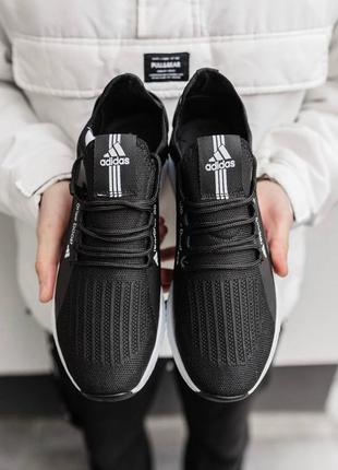 Adidas response boost black white.3 фото