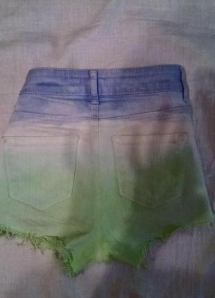 Джинсові шорти з градієнтом 2