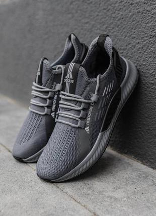 Adidas response boost gray.5 фото