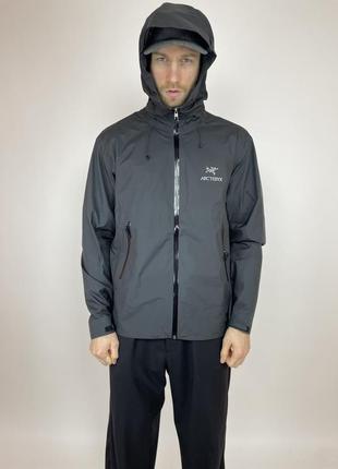 Куртка дождевик на мембране arcteryx gore-tex размер l-xl2 фото