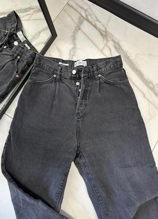 Широкі прямі джинси mango xs-s3 фото