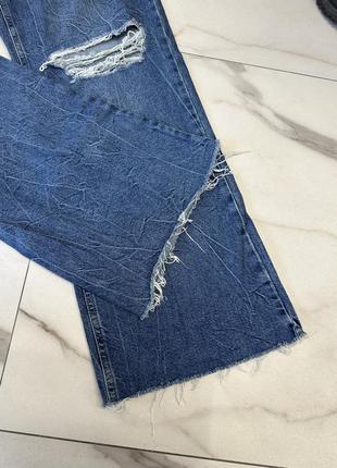 Стильные широкие джинсы 42р2 фото
