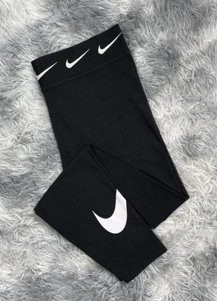 Лосины леггинсы nike nsw club high-waisted leggings2 фото