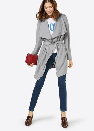 Актуальний кардиган на запах з поясом/тренч з запахом під пояс object в ідеалі