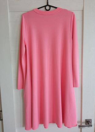 Свободное розовое платье от cos8 фото